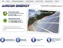 Tablet Screenshot of airconenergy.com
